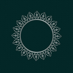 vintage background with frame