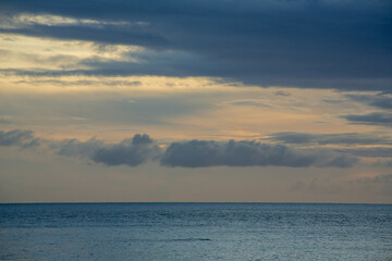 奄美大島の空と夏雲。