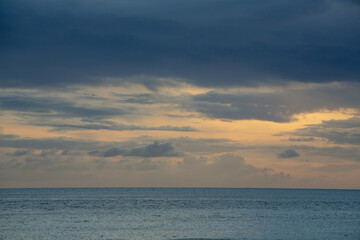 奄美大島の空と夏雲。