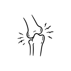 Arthritis With Deformed Joint Condition in Human Body