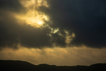 奄美大島の夏の空。