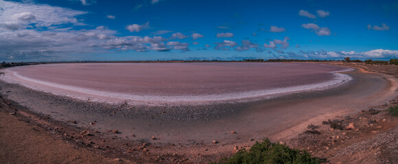 Pink Lake Panorama