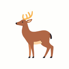 Fototapeta premium deer vector illustration