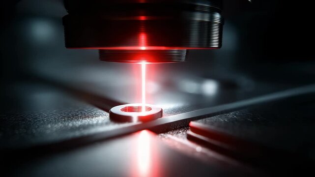 Advanced Laser Technology Inspecting Micro Metal Components
