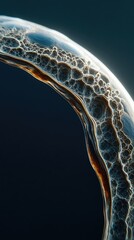 Close Up View Of A Soap Bubble