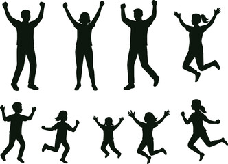 Obraz premium Abstract geometric shapes with vibrant color palette