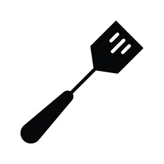 Spatula Icon. Kitchen Cooking Utensil Spatula Illustration. Kitchen Accessory. EPS10.