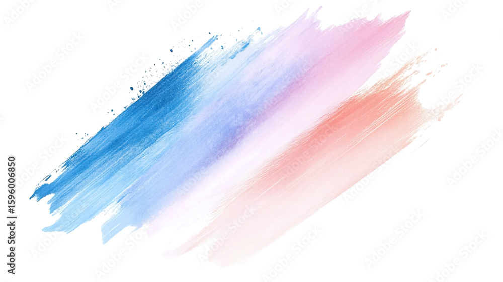 Poster brush transitions 04 rendered with soft pastel tones and elegant spacing for clean composition isola
