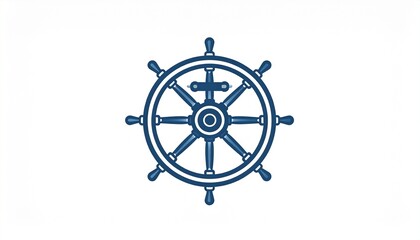 Fototapeta premium Vector Badge for Maritime Themes