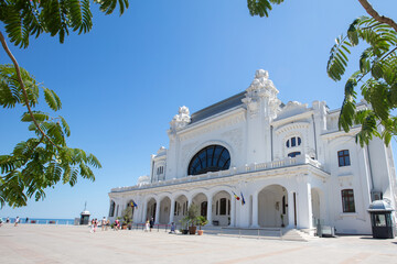  Constanta Casino Architectural Detail - Historic Landmark on Black Sea Coast