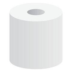 トイレットペーパー　イラスト