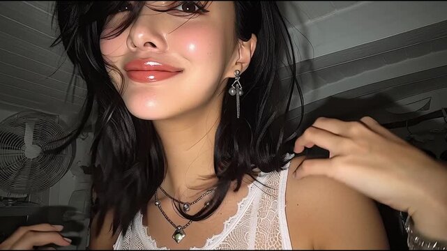 東アジアの女性美を切り取る｜横顔と脇ラインの優美な瞬間