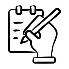 Note Taking Icon