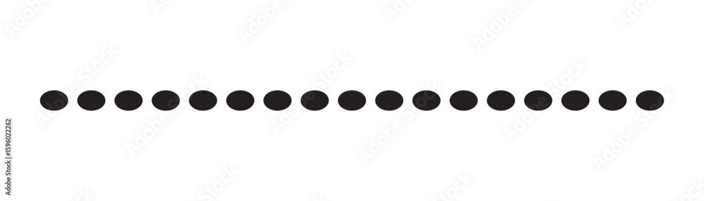 Poster dotted line simple shape vector symbol icon design.