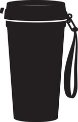 Minimal Reusable Drink Cup Vector Illustration