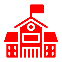 school building icon