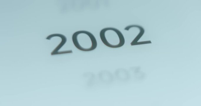 Choosing the year 2002 as the year of birth on smartphone app