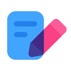 Edit Document Icon – Vector UI Element