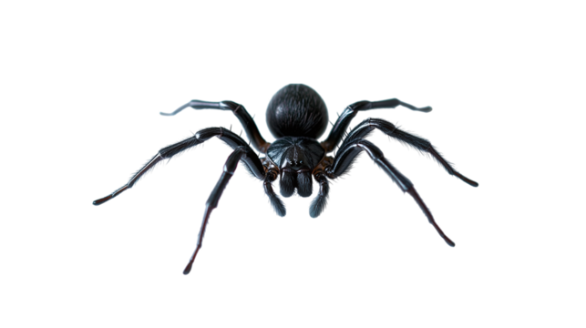 spider isolated on transparent background