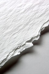 Close Up White Paper Texture