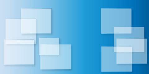 Blue background Abstract Geometric pattern light. material in triangle diamond and blue squares shapes. Blue technology square business background with motion gradient blue light effect. colorful wall