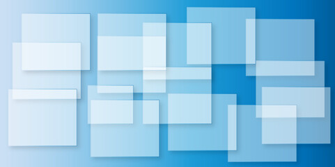 Blue background Abstract Geometric pattern light. material in triangle diamond and blue squares shapes. Blue technology square business background with motion gradient blue light effect. colorful wall