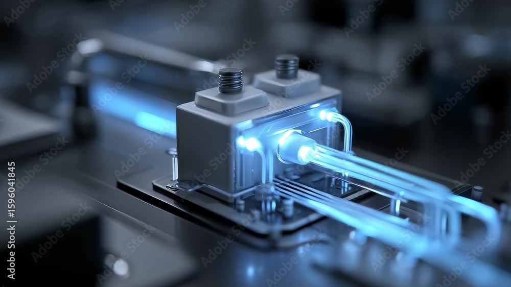 Aufkleber future data network high-tech connection core hub