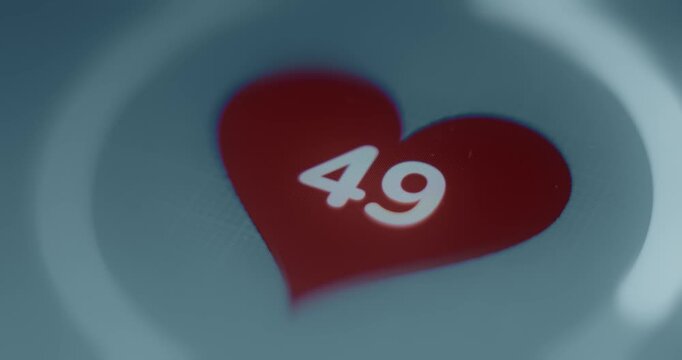 Measuring the BPM on health tracker app, Result is 63