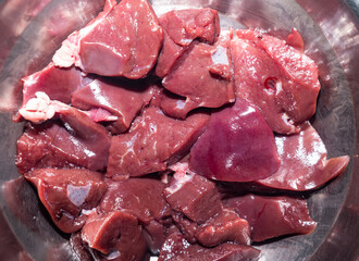 A traditional Bengali dish, known as Goat Liver Curry or mutton "mete chorchori". Goat or mutton liver is most nutritionally dense foods on the planet, providing vitamin B12, vitamin A, iron, zinc. 