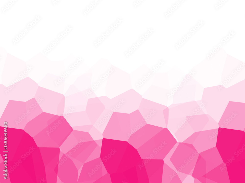 Poster geometric shapes and vibrant color gradient background for modern design