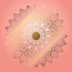 Ethnic Mandala Decorative Background