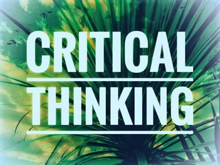 Concept of critical thinking with analytical mind, problem-solving skills, and logical reasoning....
