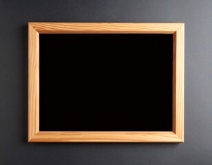 Top down view of a chalkboard with empty space for educational design and creativity