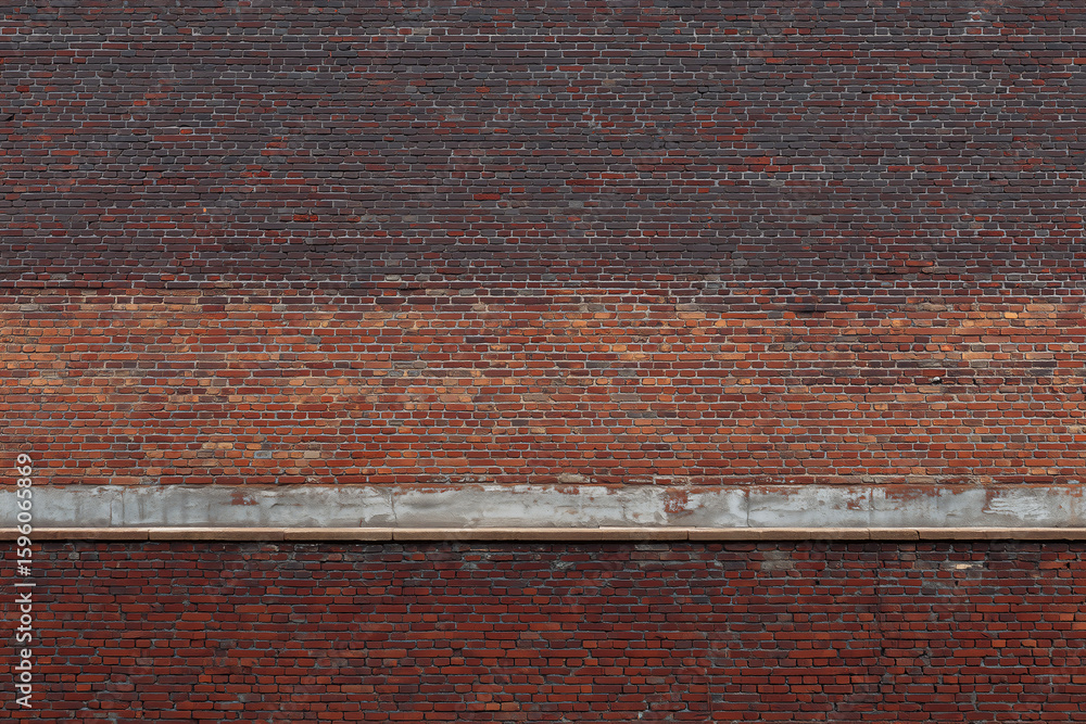 Poster a textured brick wall, perfect for adding a touch of rustic charm to any design. the warm colors and