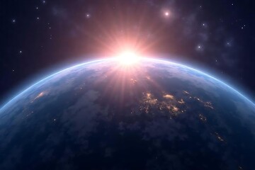 Fototapeta premium planet in space