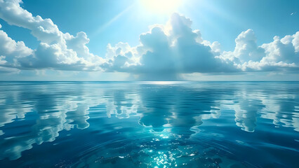 Abstraktion Morgenruhe 16х9. Hintergrund für das Design.