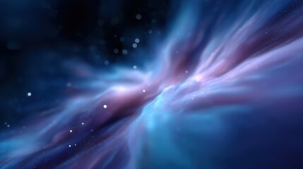 Abstract background of nebulous colors and swirling dust, creation of stars. Cosmic, ethereal. Vibrant.