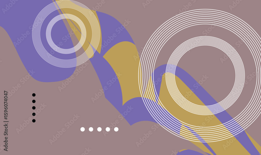 Poster abstract geometric shapes colorful pattern background. elegant color design with textured modern des