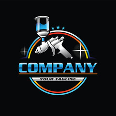 car painting logo, auto paint logo, car paint logo, paint body car logo, auto body paint logo, painting car logo, automotive logo SVG file
