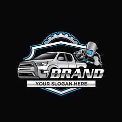 car painting logo, auto paint logo, car paint logo, paint body car logo, auto body paint logo, painting car logo, automotive logo SVG file
