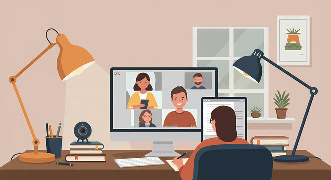 business meeting room - Powered by Adobe