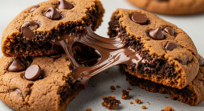 Delicious Melting Chocolate Chip Cookie for National Chocolate Chip Cookie Day