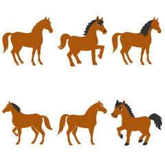 This high-quality horse vector features a sleek, dynamic silhouette of a galloping horse, perfect for equestrian themes, western designs, nature illustrations, or branding projects.