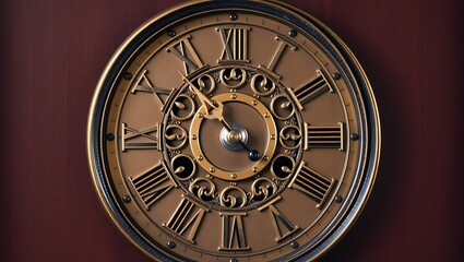 wheel of the old clock