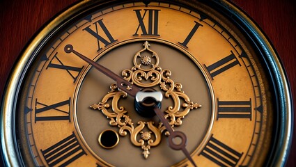 antique clock face