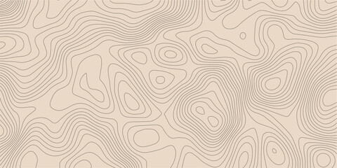 abstract golden luxury topographic line Background of the topographic map. Topographic map lines, contour background. Geographic abstract grid.