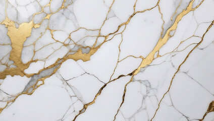 Fototapeta premium White Marble Texture Gold Veins Luxury Background luxury texture 2
