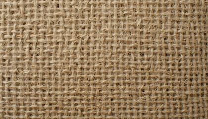 Burlap Texture: Seamless Brown Jute Fabric Background for Design Projects AI Generated