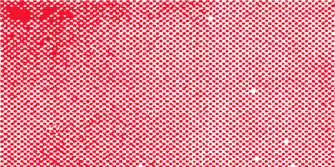 Seamless red and pink heart polka dot pattern design