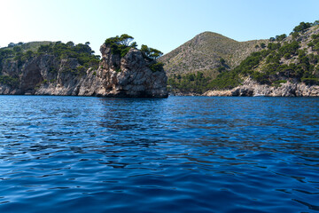 Spectacular coastline, norther Mallorca